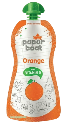 Paper Boat Orange (Santra)